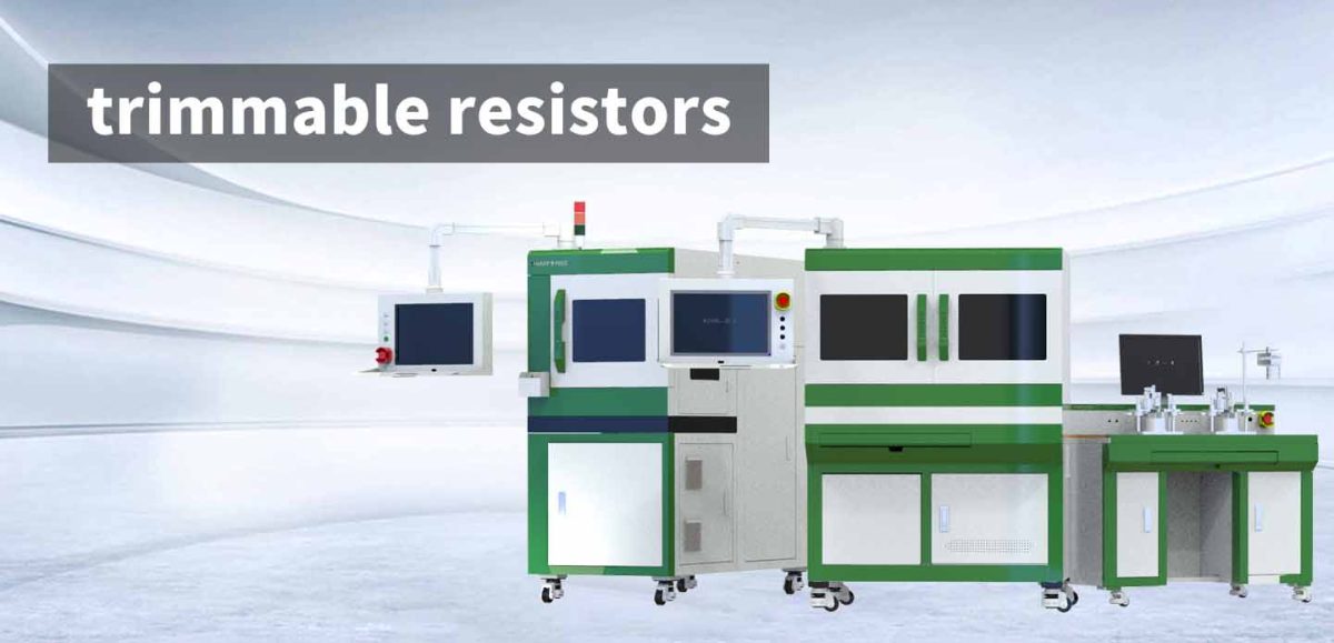 Revolutionize Resistor Manufacturing with Laser Trimming Machines
