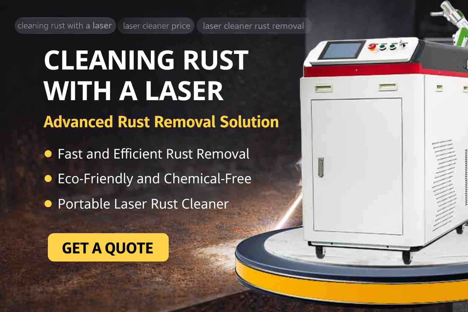 cleaning rust with a laser the ultimate guide to laser cleaner rust removal