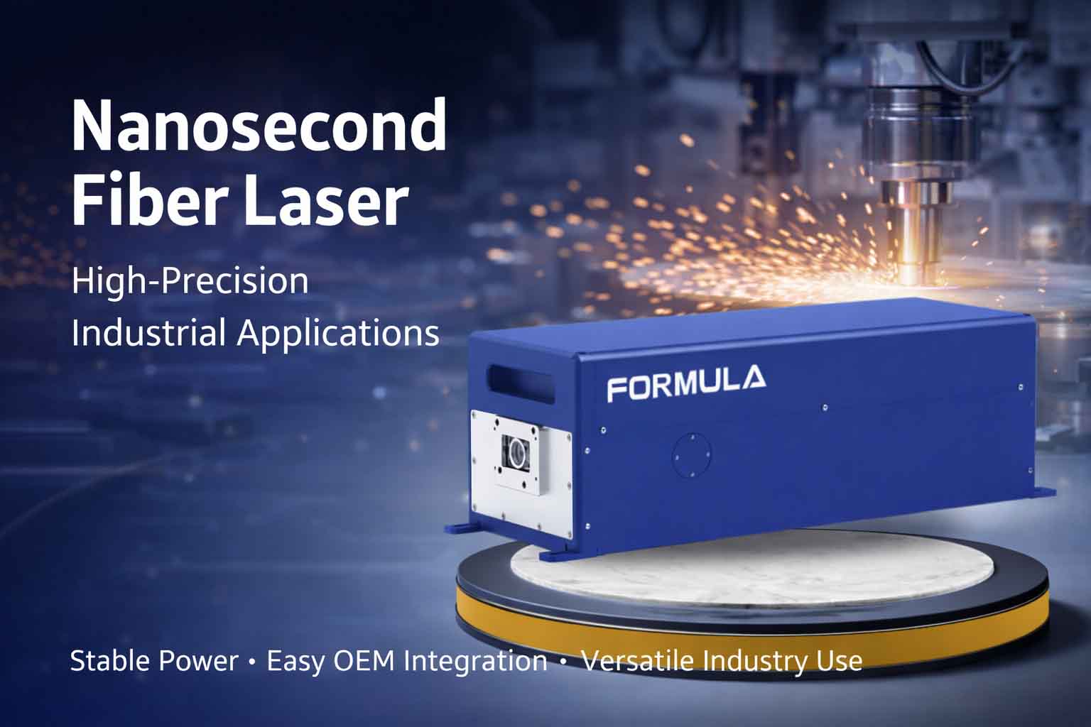 nanosecond lasers for industrial precision processing